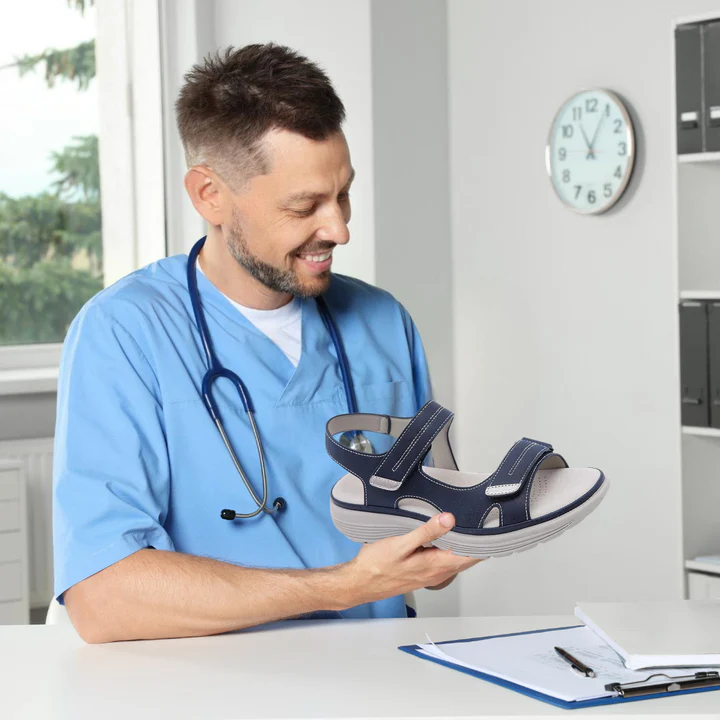 OrthoWalk™ - Ergonomische, Pijnverlichtende en Antislip Sandalen (Koop 1, krijg 1 GRATIS!)