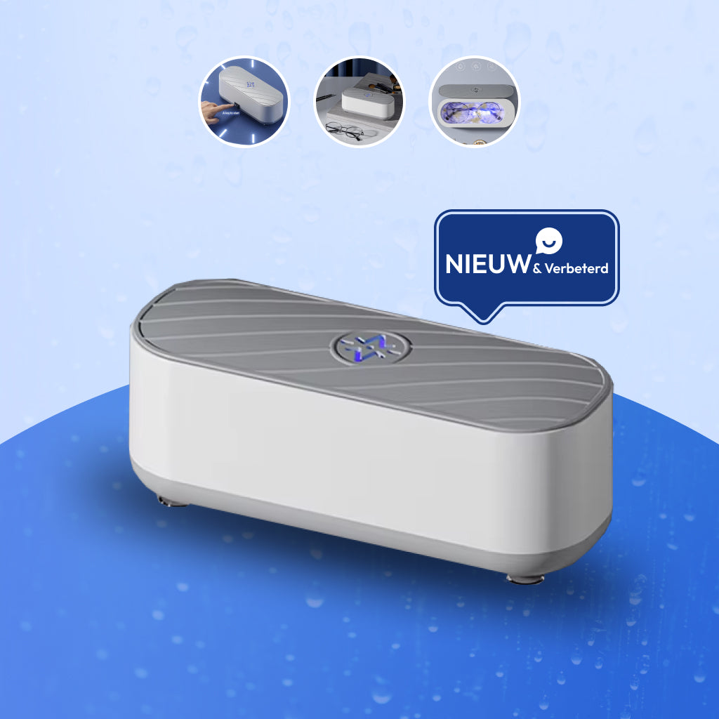 Luxary Ultrasonic Cleaner | 50% KORTING