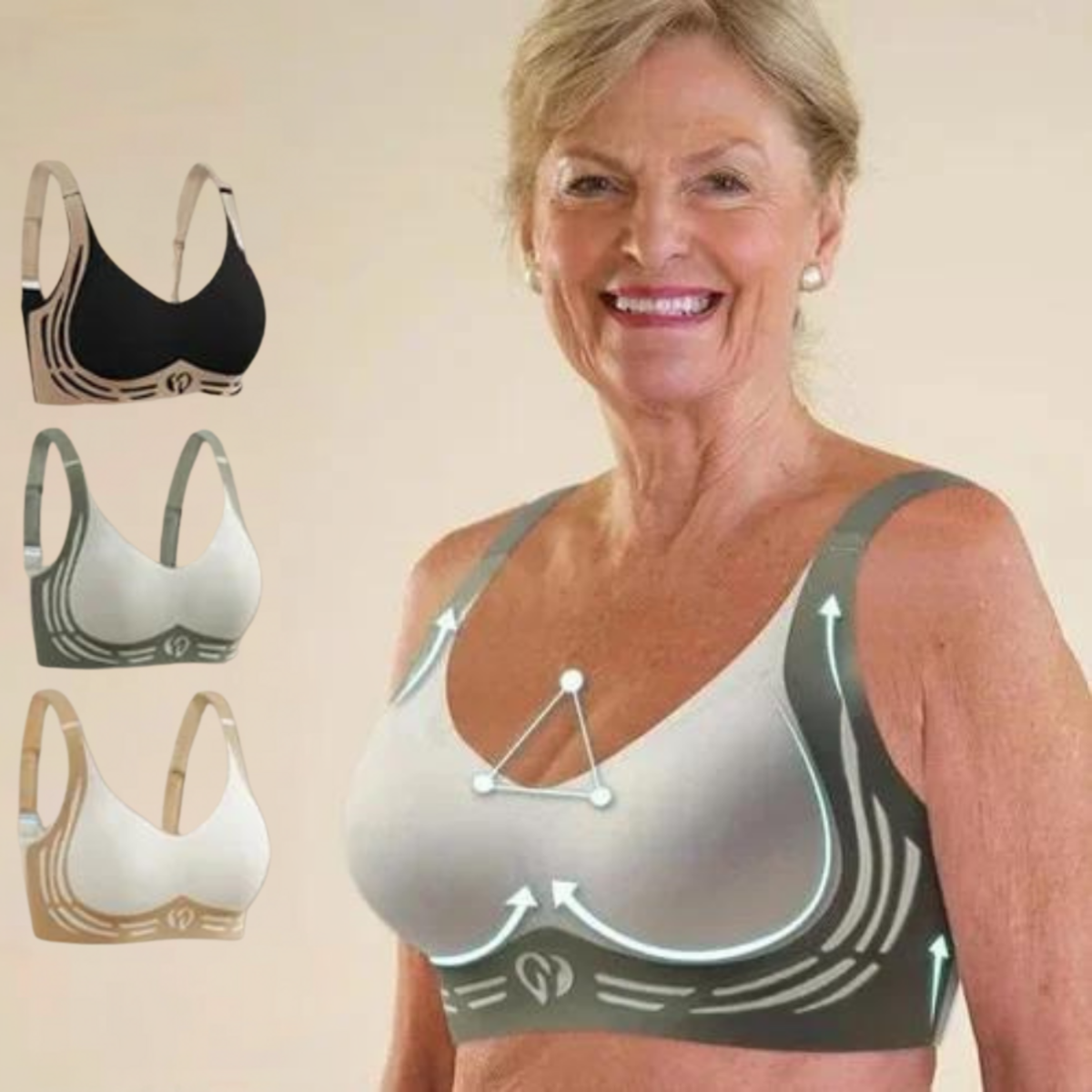 Emma Vormgevende Push-up BH