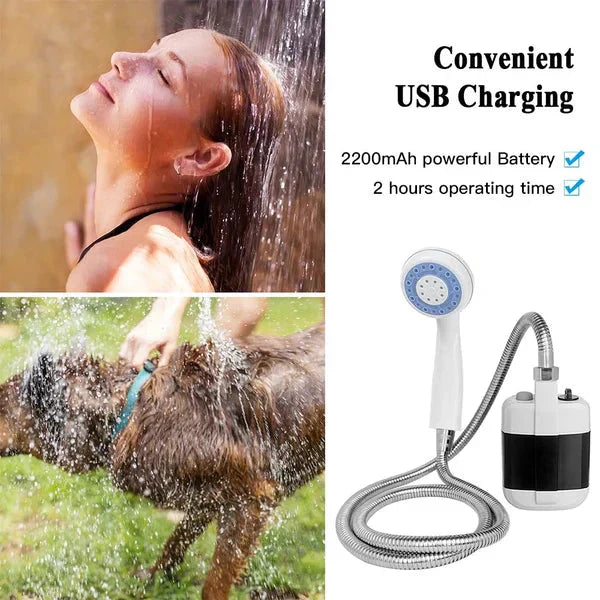 ✨Hot sale 50% korting✨🚿Draagbare kampeerdouche met verstelbare waterstroom