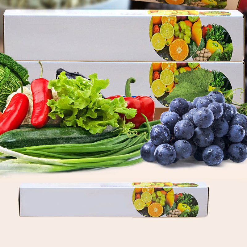 🥦Tot 50 % korting!🔥Enkelt å kutte gjennomsiktig elastisk matinnpakning
