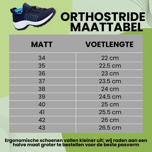OrthoStride™ – Ergonomische Pijnverlichtende Schoenen (Koop 1, krijg 1 GRATIS!)