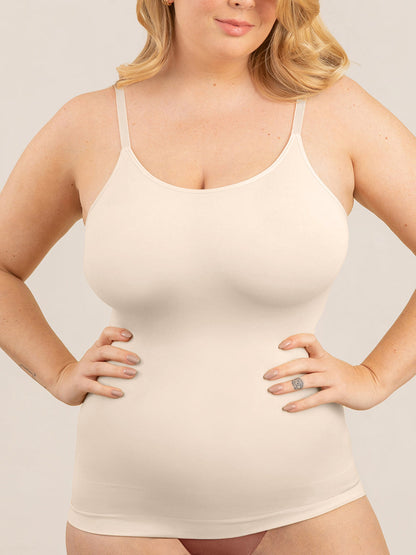 CurveSmooth Cami Top - Ronde Hals