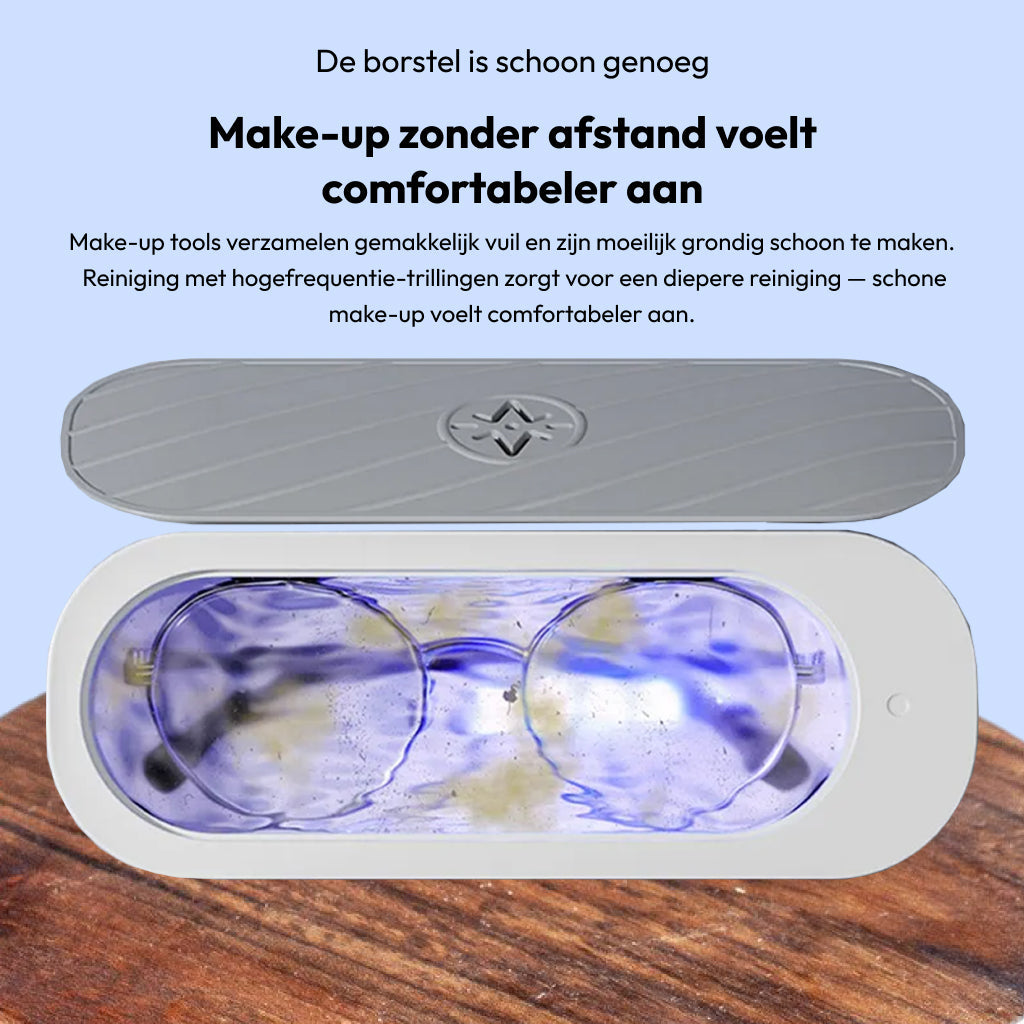 Luxary Ultrasonic Cleaner | 50% KORTING