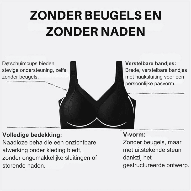 Vormende Lux Comfort bh – Steun & Comfort [KOOP 1, KRIJG 2] + CADEAUS