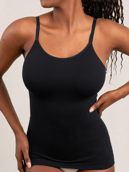 CurveSmooth Cami Top - Ronde Hals