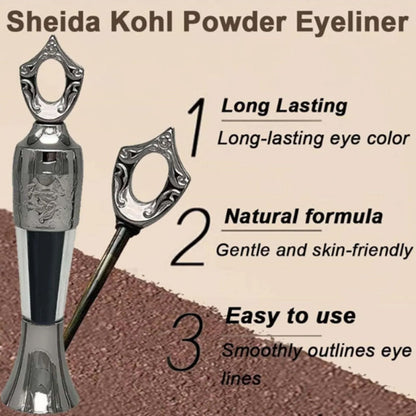 Poeder Eyeliner Handgemaakt 100% Natuurlijk